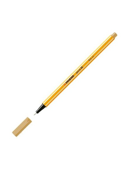 C 10 stabilo point 88 ocre nº65 punta de fibra 04mm